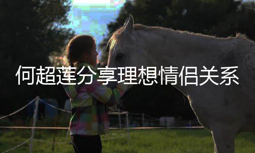 享理想情系 何超赌王的一父亲莲分侣关谨记句话